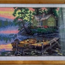 Работа «Сельский пейзаж»