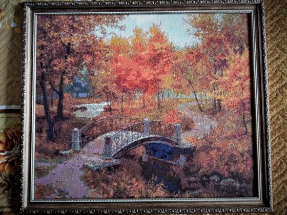 Работа «осенний пейзаж»