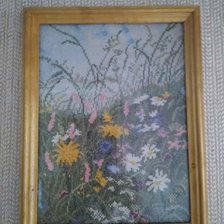 Работа «Полевые цветы»