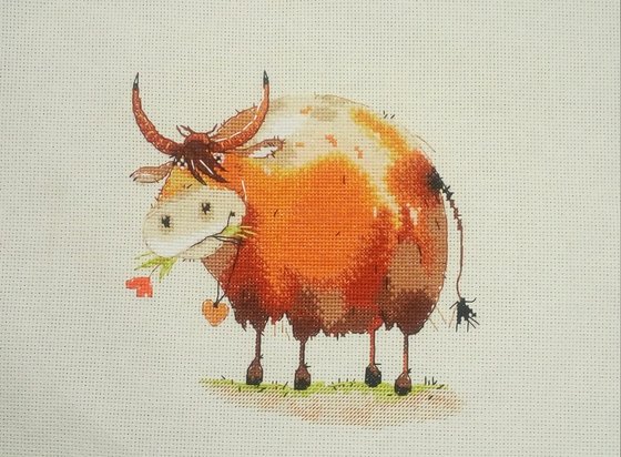 Работа «Бычок»