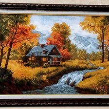 Работа «Осенний пейзаж  (Риолис)»