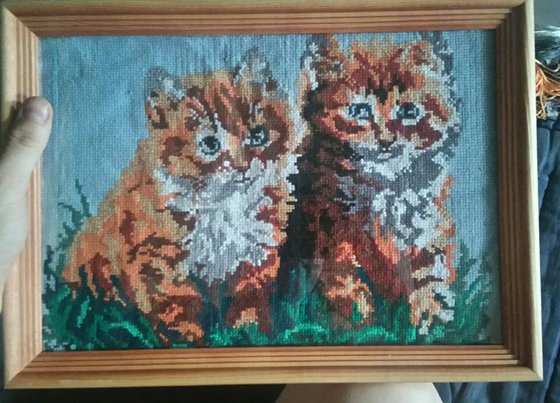 Работа «Кошечки»