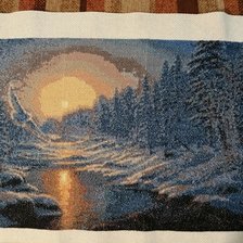 Работа «Река зимой»