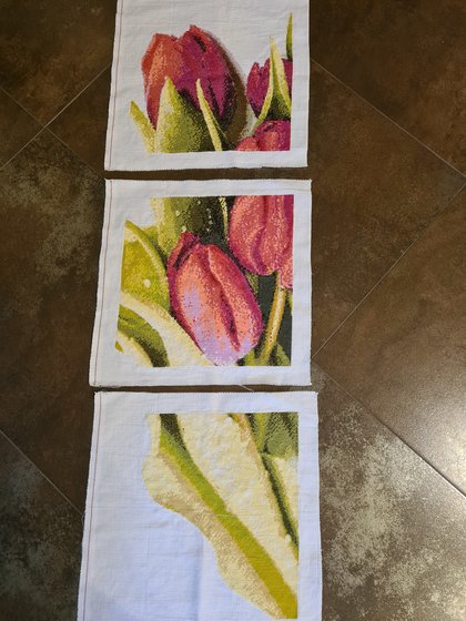 Работа «Тюльпаны»