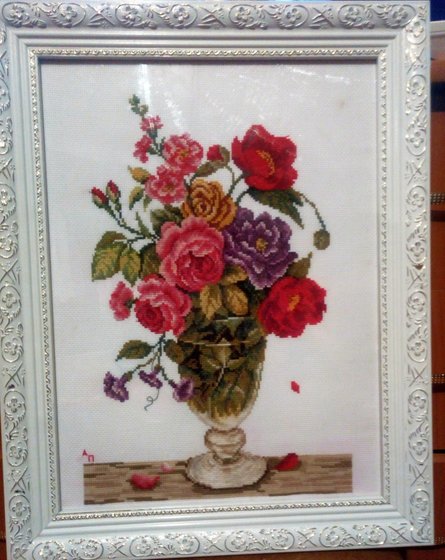 Работа «Цветы»