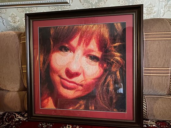 Работа «Вышивка по фотографии. Оформление»