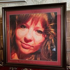 Работа «Вышивка по фотографии. Оформление»