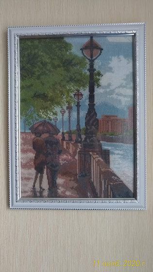 Работа «Двое  на набережной»