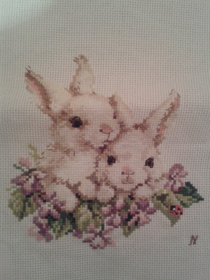 Работа «зайчата»