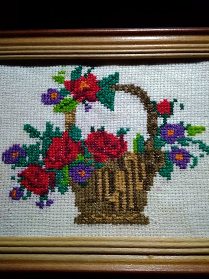 Работа «простая корзинка»