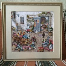 Работа «Дворик.Золотое руно.»