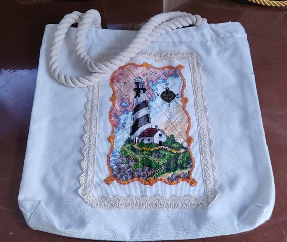 Работа «Пляжная сумка»