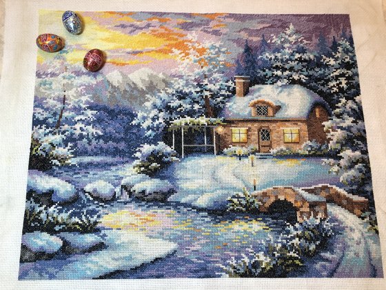 Работа «Зима»