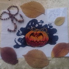 Работа «Хэллоуин тыква»