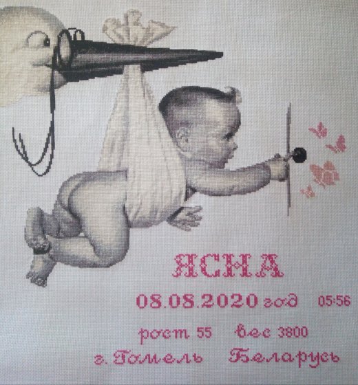 Работа «метрика " аист прилетел"»