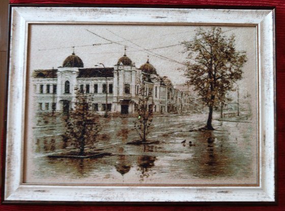 Работа «Старый город»