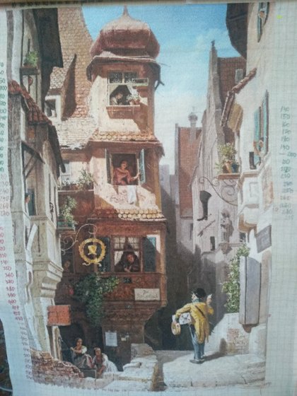 Работа «Почтальон в Розентале. Эстэ.»