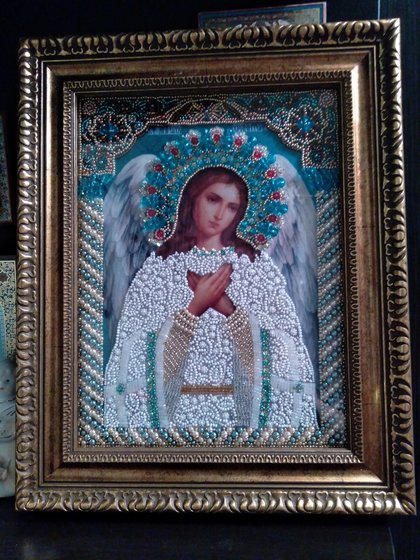 Работа «Икона Ангела Хранителя .»