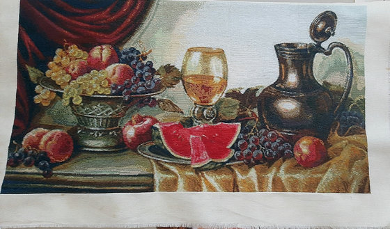 Работа «натюрморт с арбузом»