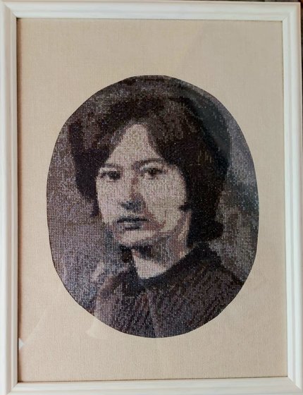 Работа «портрет мамы»