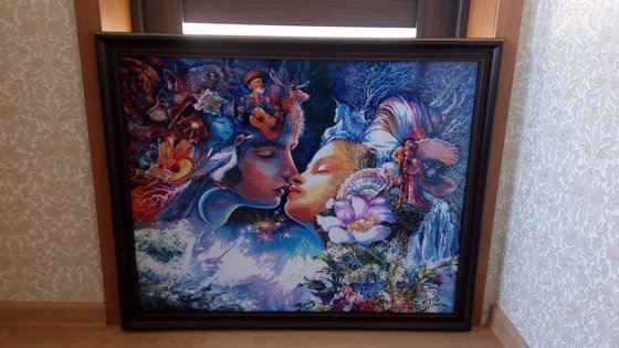 Работа «Предчувствие поцелуя»