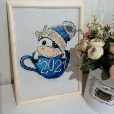 Работа «Новогодний Бычок»