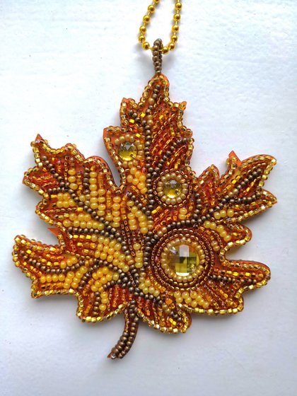 Работа «Осенний листочек»