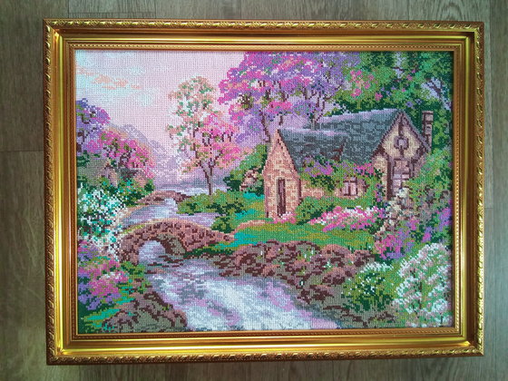 Работа «На закате»