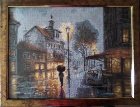 Работа «Улица Парижа»