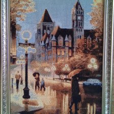 Работа «Дождь в Лондоне»