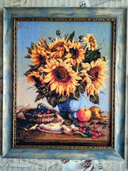 Работа «Подсолнухи»