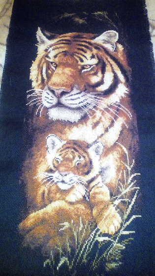 Работа «Тигрица»