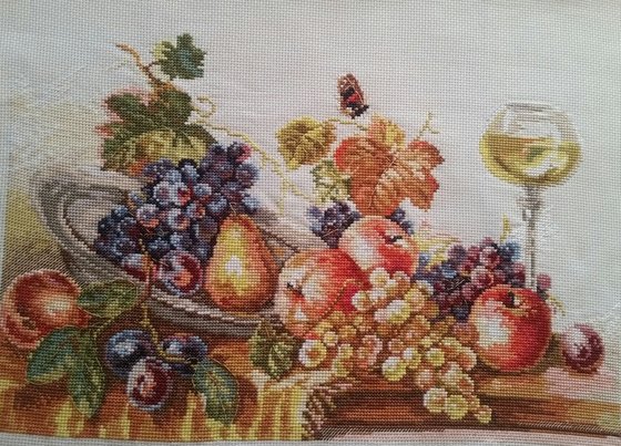 Работа «Осенний натюрморт»