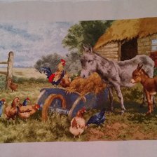 Работа «Сельское  утро»