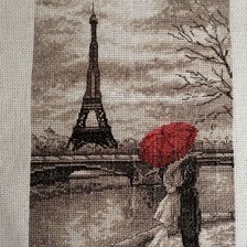 Работа «Набережная в Париже»