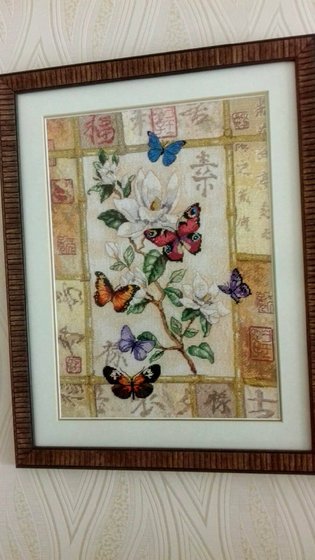 Работа «Sverkajushie babochki»