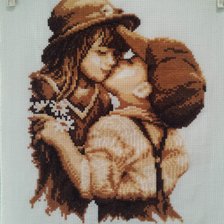 Работа «Первый поцелуй»