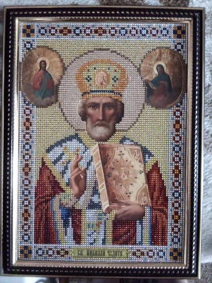 Работа «15.Икона Святой Николай»