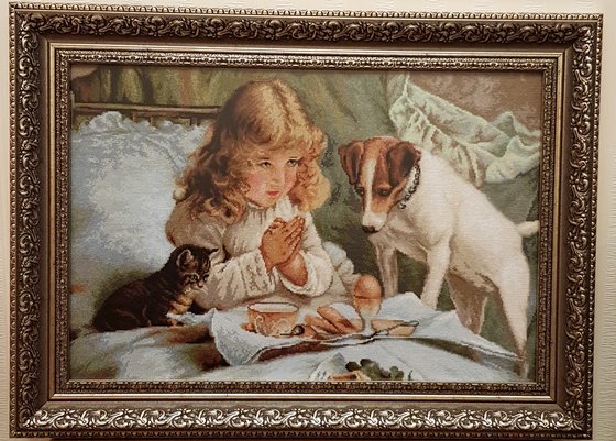 Работа «"Молитва" Luca-S  (художник Чарльз Бертон Барбер)»