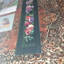 Работа «Анютины глазки, фирма Риолис»