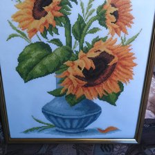 Работа «Подсолнухи»