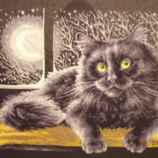 Работа «Чёрный кот»