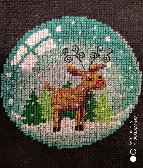 Работа «Олень Руди»