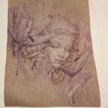 Работа «Цветочная девушка»