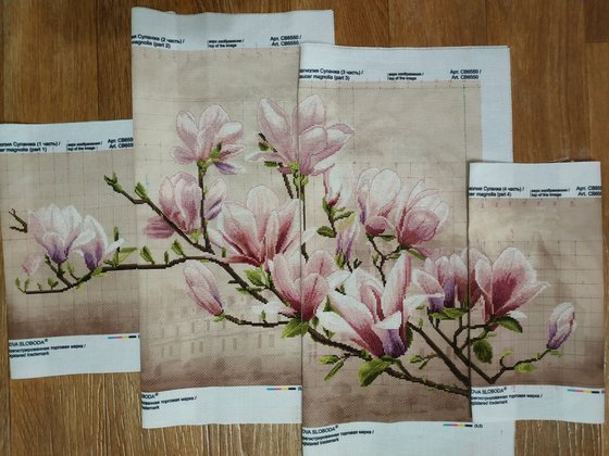 Работа «Магнолия. Набор "Нова слобода" (Харьков)»