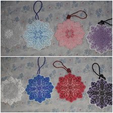 Работа «Снежинки»