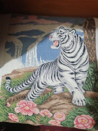 Работа «Белый тигр»