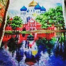 Работа «Храм у воды»