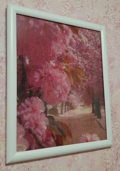 Работа «Аллея Сакуры»