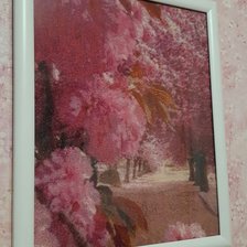 Работа «Аллея Сакуры»